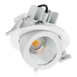 Philips LED Spot LuxSpace Accent Compact RS772B 22W 1900lm 36D - 930 Warm Wit | 134mm - Beste Kleurweergave