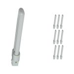 Voordeelpak 10x Osram Dulux S 9W 827 | Zeer Warm Wit - 2-Pin