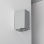 Wandlamp Miseno Up-Down Zilver | IP54 - Geschikt voor 2x35W GU10 