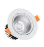 LED Spot Rond Kantelbaar 12W 960lm - 830 Warm Wit | 107mm - Zaagmaat 90mm - UGR<19