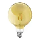 Ledvance Smart+ Wifi E27 Globe Classic Filament Goud 6W 680lm - 825 Zeer Warm Wit | Dimbaar - Vervangt 60W