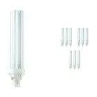 Voordeelpak 10x Philips PL-C 26W 827 2P (MASTER) | Zeer Warm Wit - 2-Pin