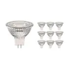 Voordeelpak 10x Noxion LED Spot 12V GU5.3 7.5W 830 60D 621lm | Dimbaar - Warm Wit - Vervangt 50W